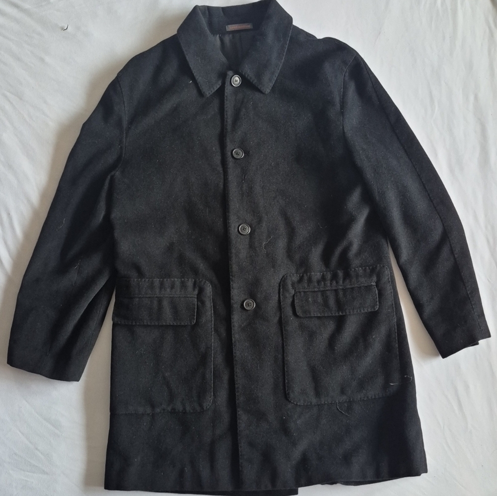 Black Wool Coat